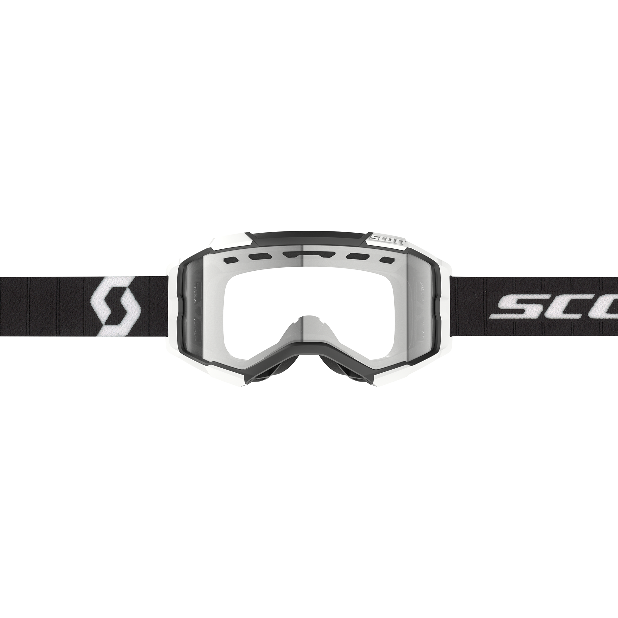 Scott Fury Enduro MX Goggles Black / White - FREE UK Shipping, FREE 365 Day Returns | Moto Central