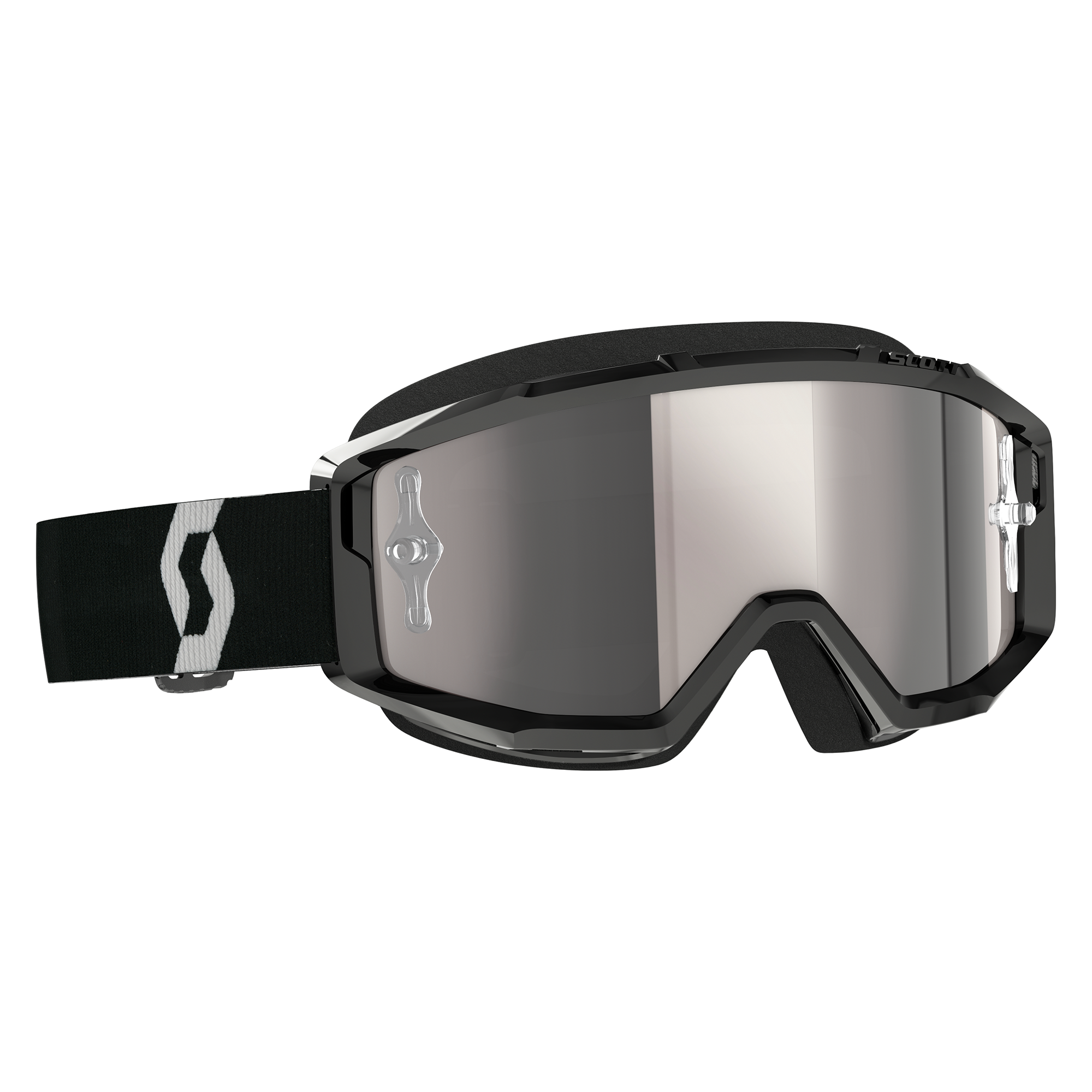 Scott Primal Chrome MX Goggles Black / White - FREE UK Shipping, FREE 365 Day Returns | Moto Central