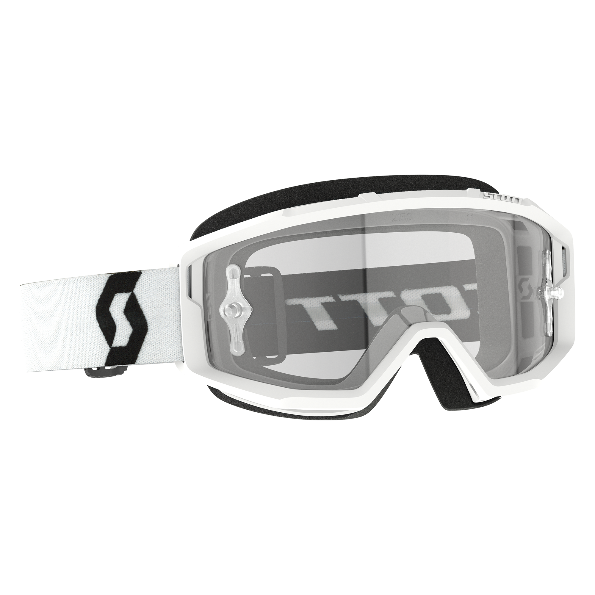 Scott Primal MX Goggles White - FREE UK Shipping, FREE 365 Day Returns | Moto Central