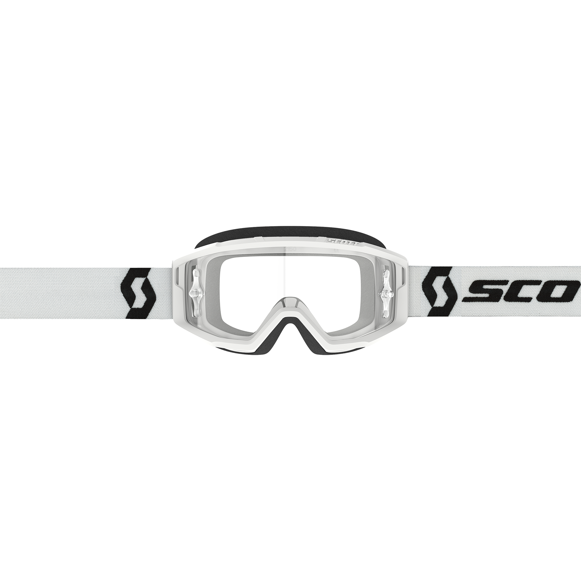 Scott Primal MX Goggles White - FREE UK Shipping, FREE 365 Day Returns | Moto Central