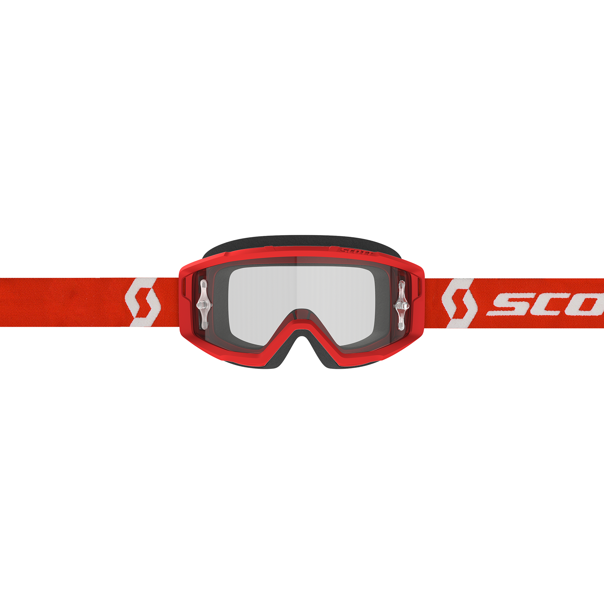 Scott Primal MX Goggles Red / White - FREE UK Shipping, FREE 365 Day Returns | Moto Central