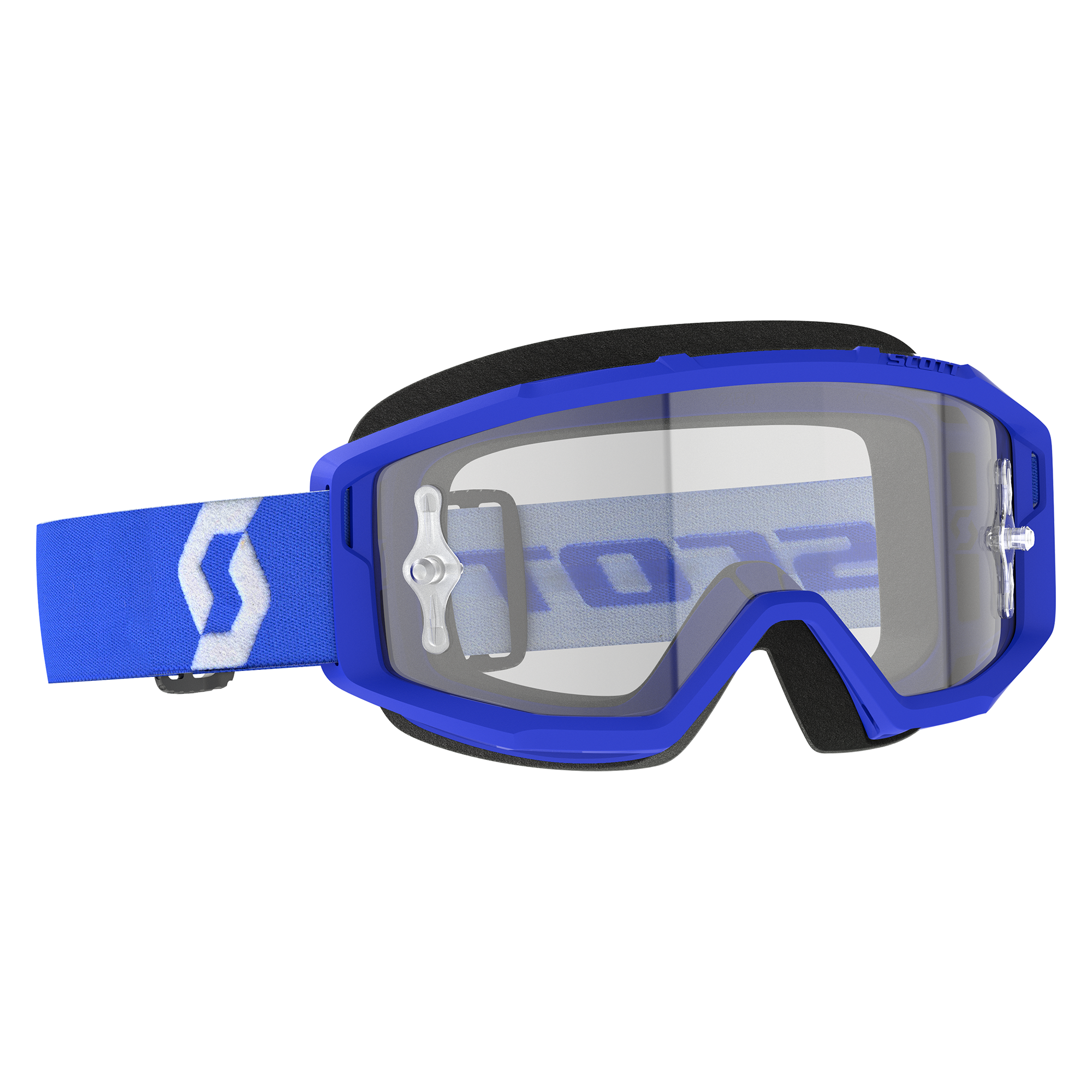 Scott Primal MX Goggles Blue / White - FREE UK Shipping, FREE 365 Day Returns | Moto Central