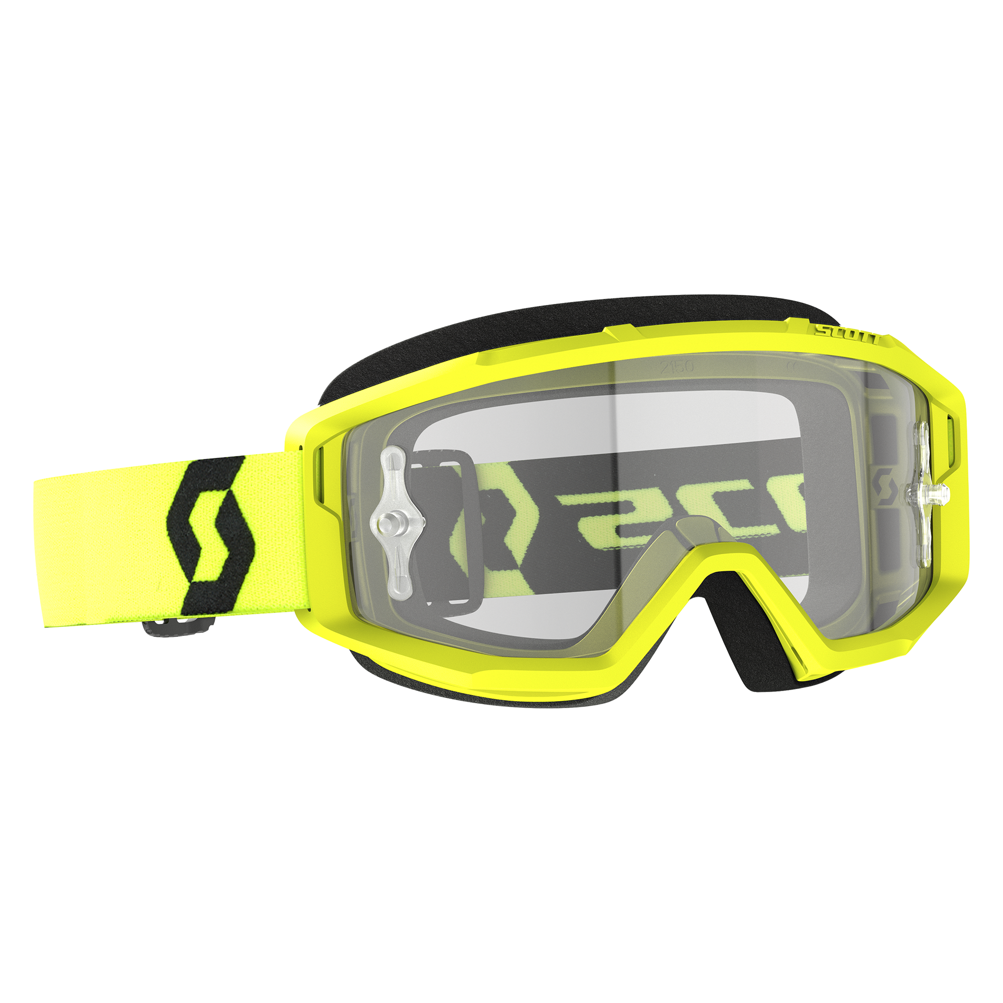 Scott Primal MX Goggles Yellow / Black - FREE UK Shipping, FREE 365 Day Returns | Moto Central