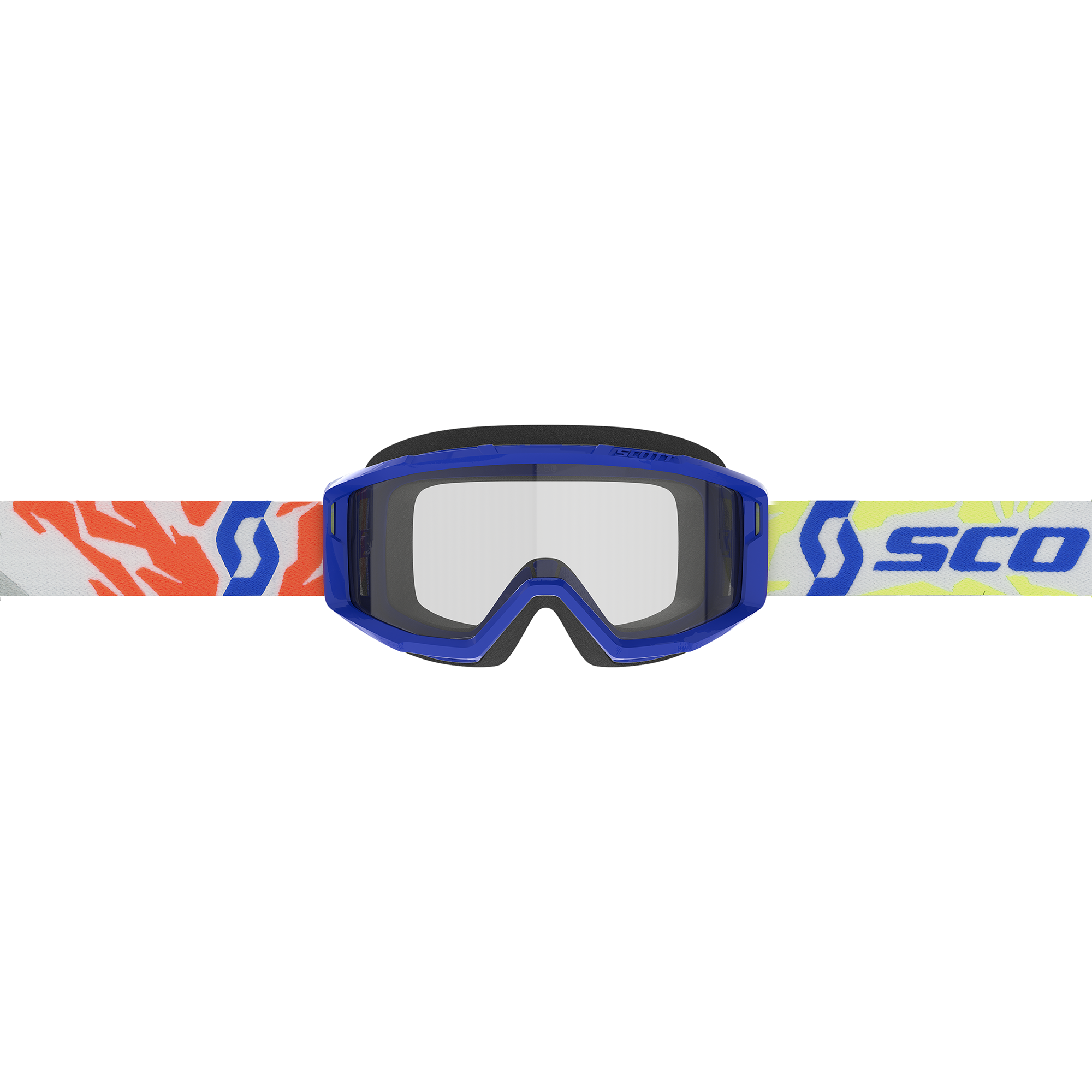 Scott Primal Youth MX Goggles Blue - FREE UK Shipping, FREE 365 Day Returns | Moto Central