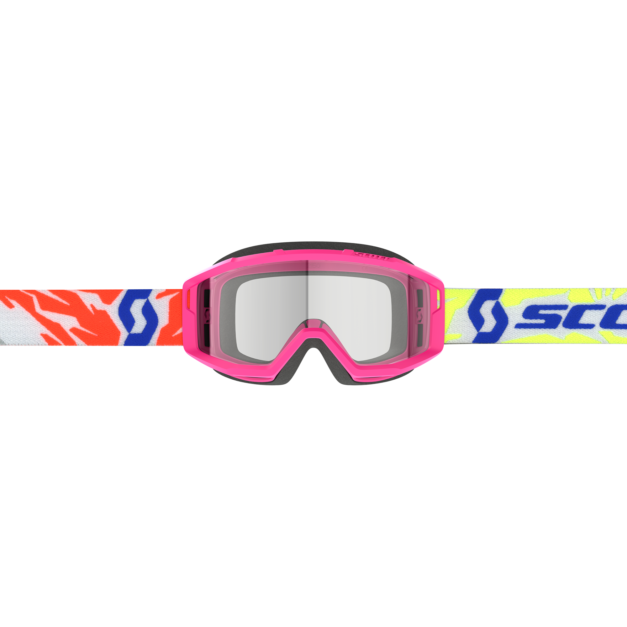 Scott Primal Youth MX Goggles Pink - FREE UK Shipping, FREE 365 Day Returns | Moto Central