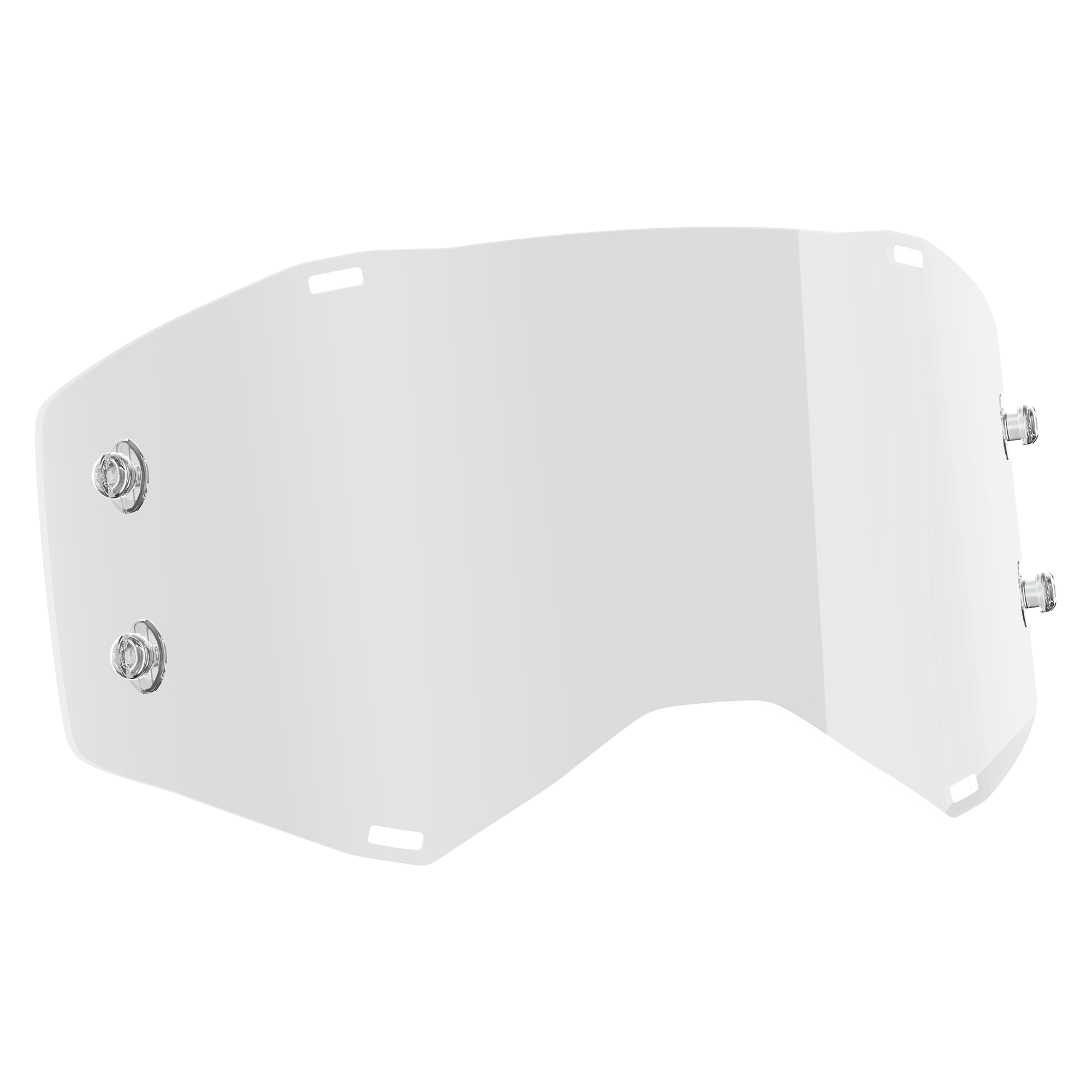 Scott Prospect / Fury Single Works Lens Clear - FREE UK Shipping, FREE 365 Day Returns | Moto Central
