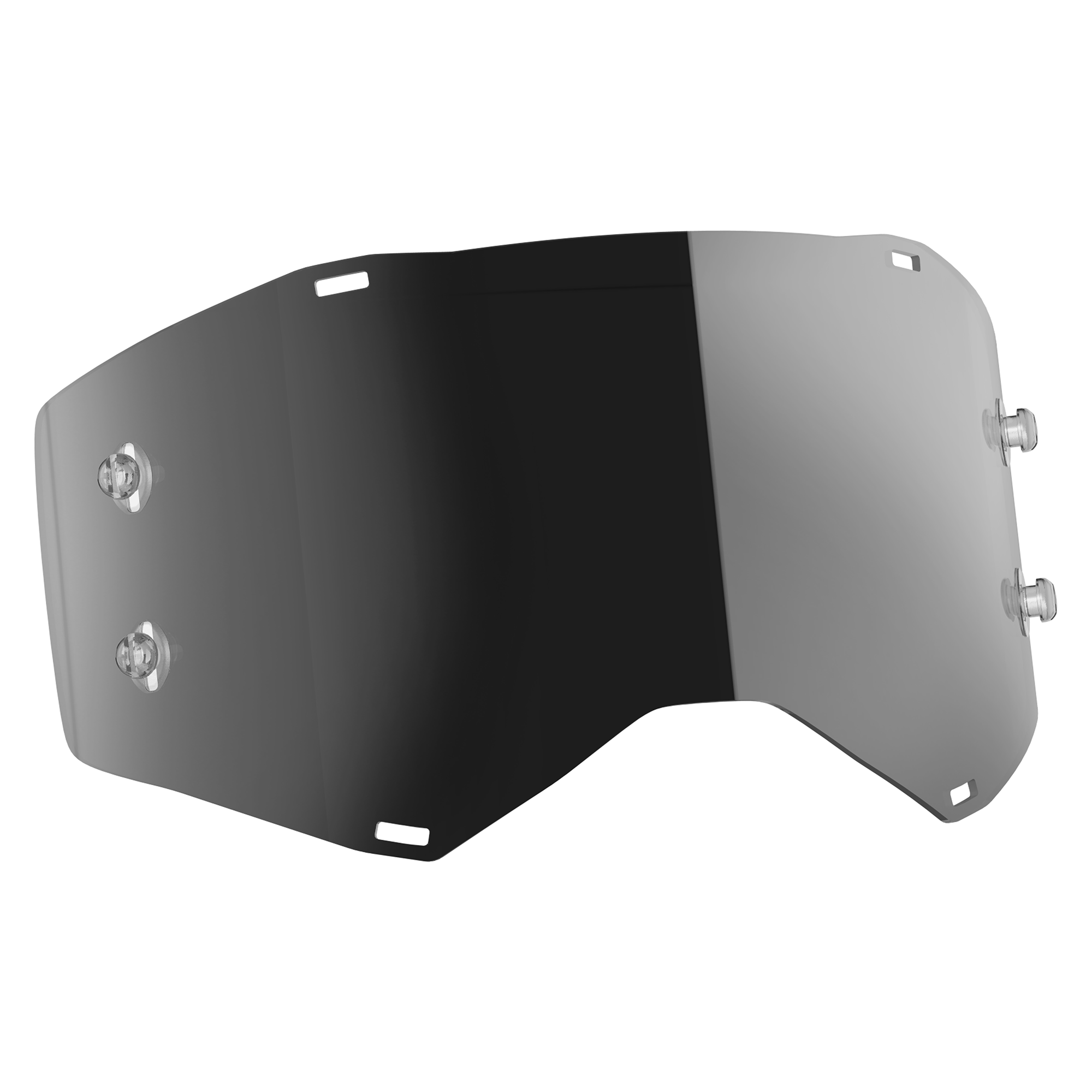 Scott Prospect / Fury Single Works Lens Dark Grey - FREE UK Shipping, FREE 365 Day Returns | Moto Central