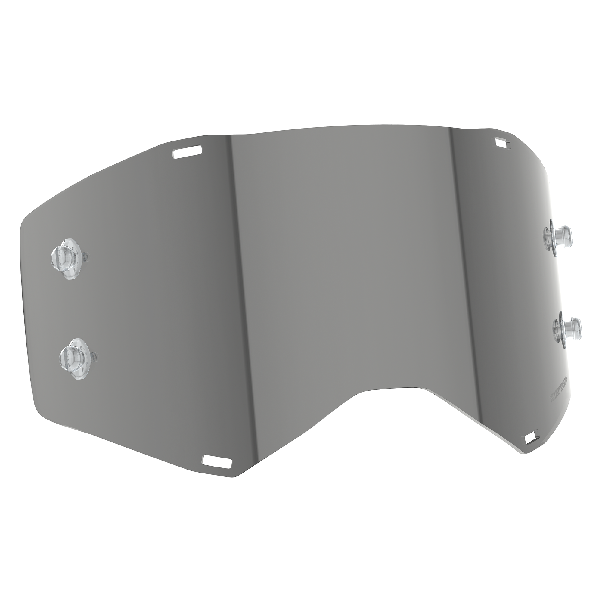 Scott Prospect / Fury Single Works Lens Light Grey - FREE UK Shipping, FREE 365 Day Returns | Moto Central