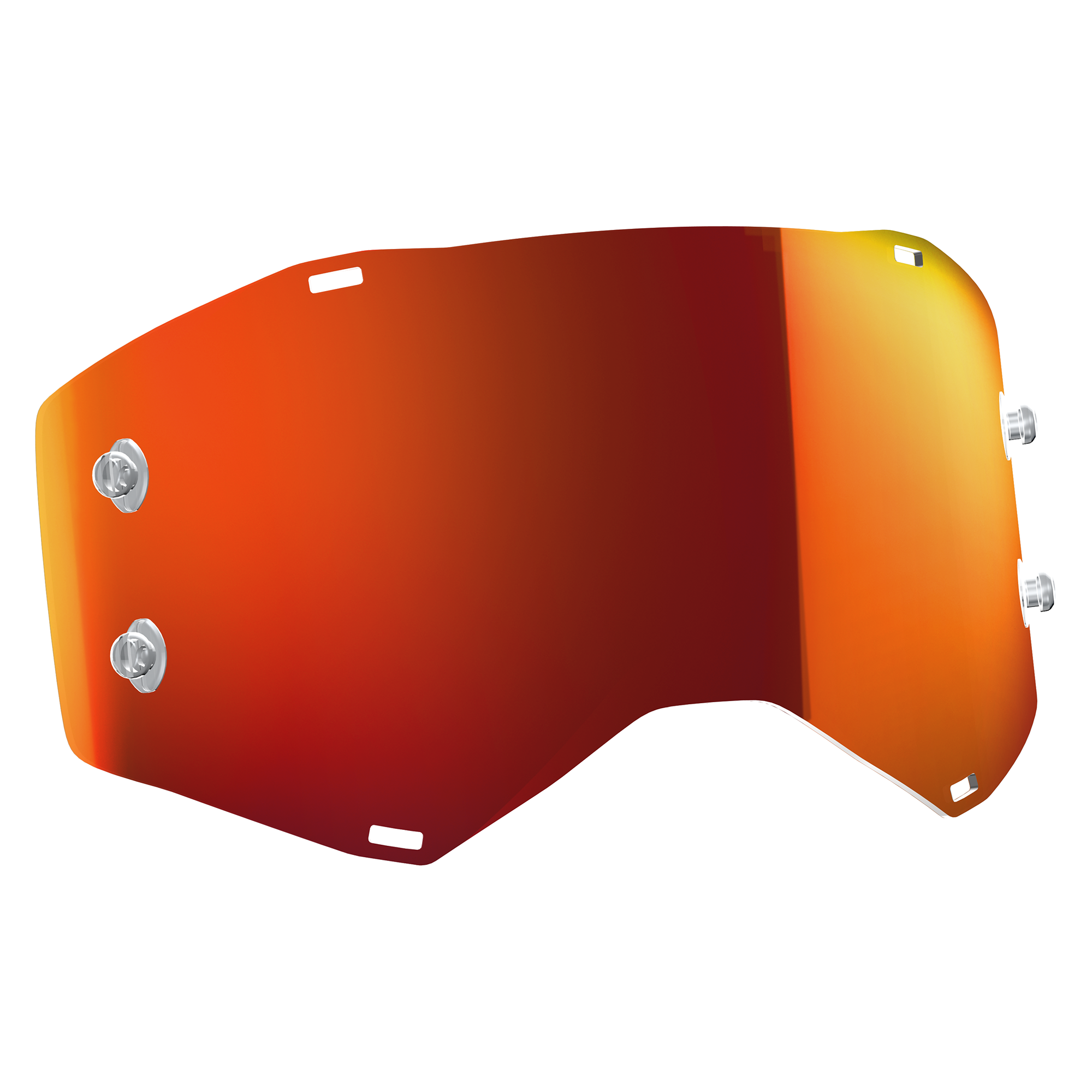 Scott Prospect / Fury Single Works Lens Orange - FREE UK Shipping, FREE 365 Day Returns | Moto Central