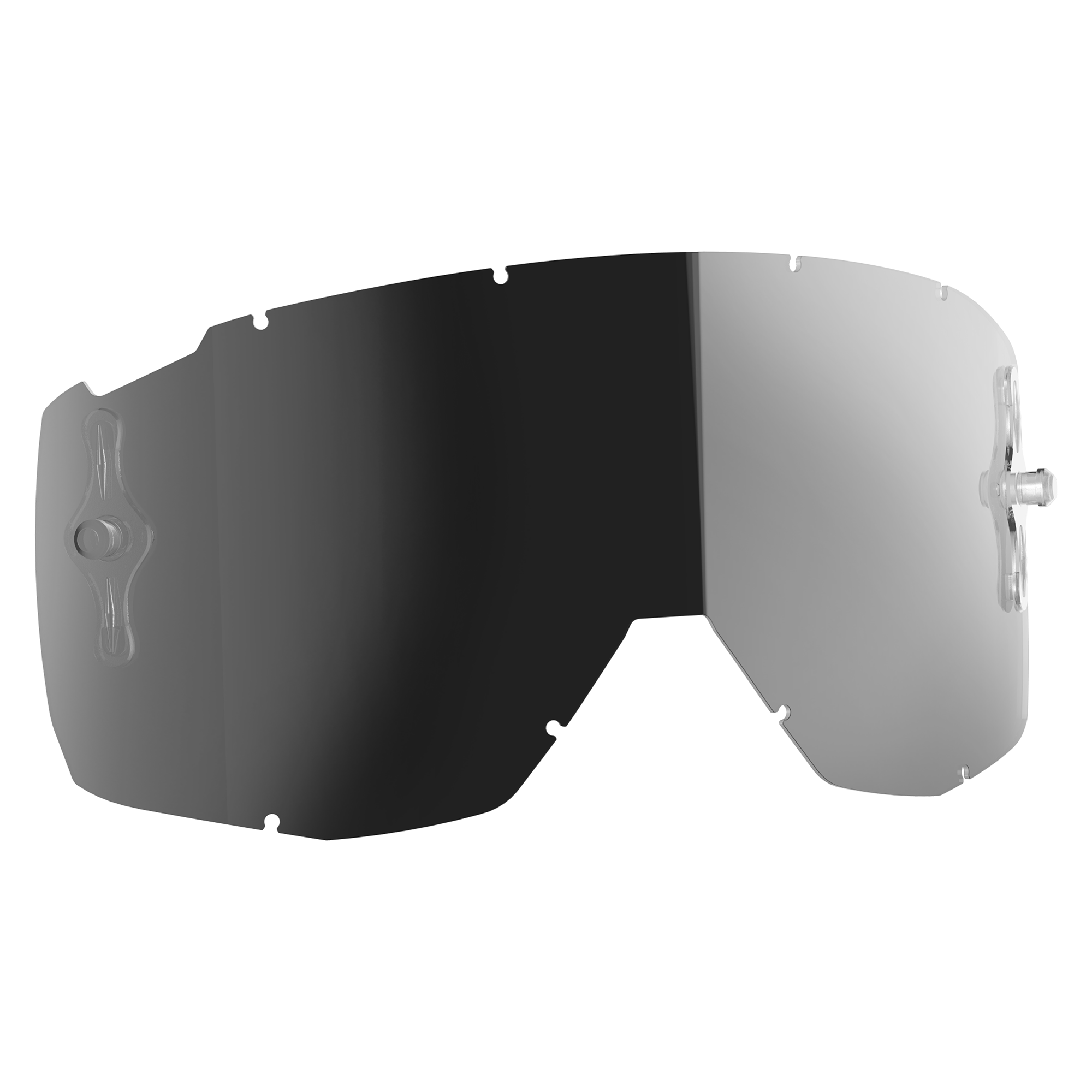 Scott Primal / Hustle / Split / Tyrant Single Works Lens Dark Grey - FREE UK Shipping, FREE 365 Day Returns | Moto Central