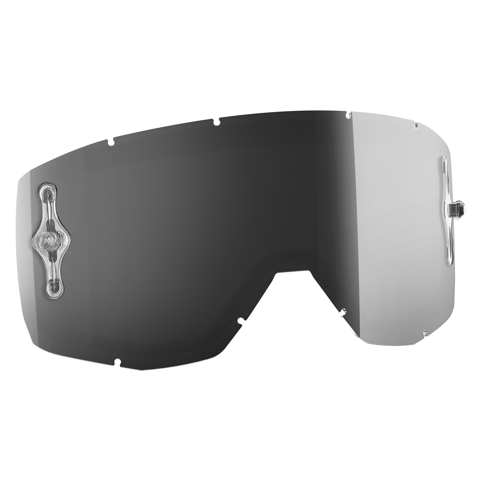 Scott Primal / Hustle / Split / Tyrant Single Works Lens Light Grey - FREE UK Shipping, FREE 365 Day Returns | Moto Central