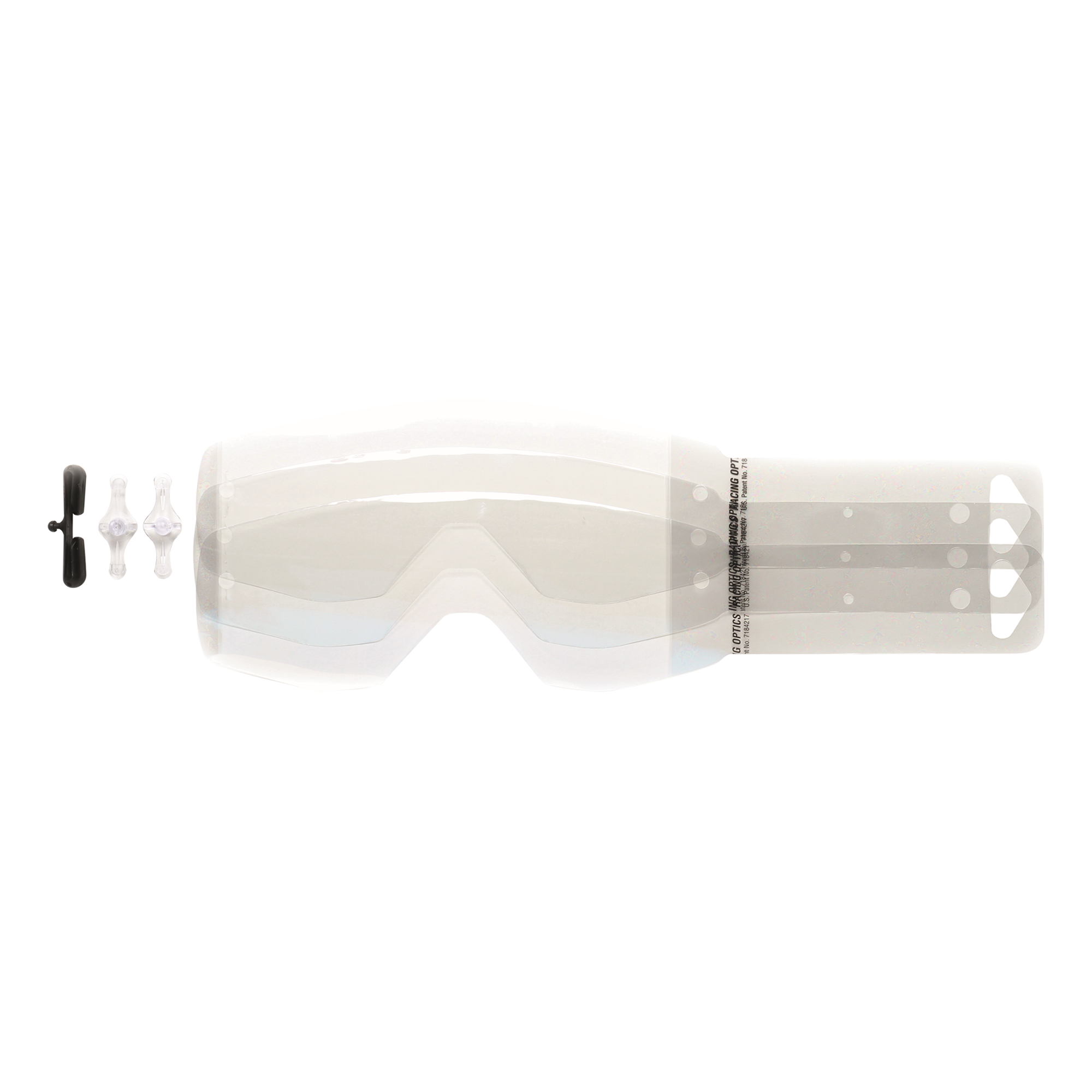 Scott Primal / Split Laminated Tear Off Clear - Pack Of 20 - FREE UK Shipping, FREE 365 Day Returns | Moto Central