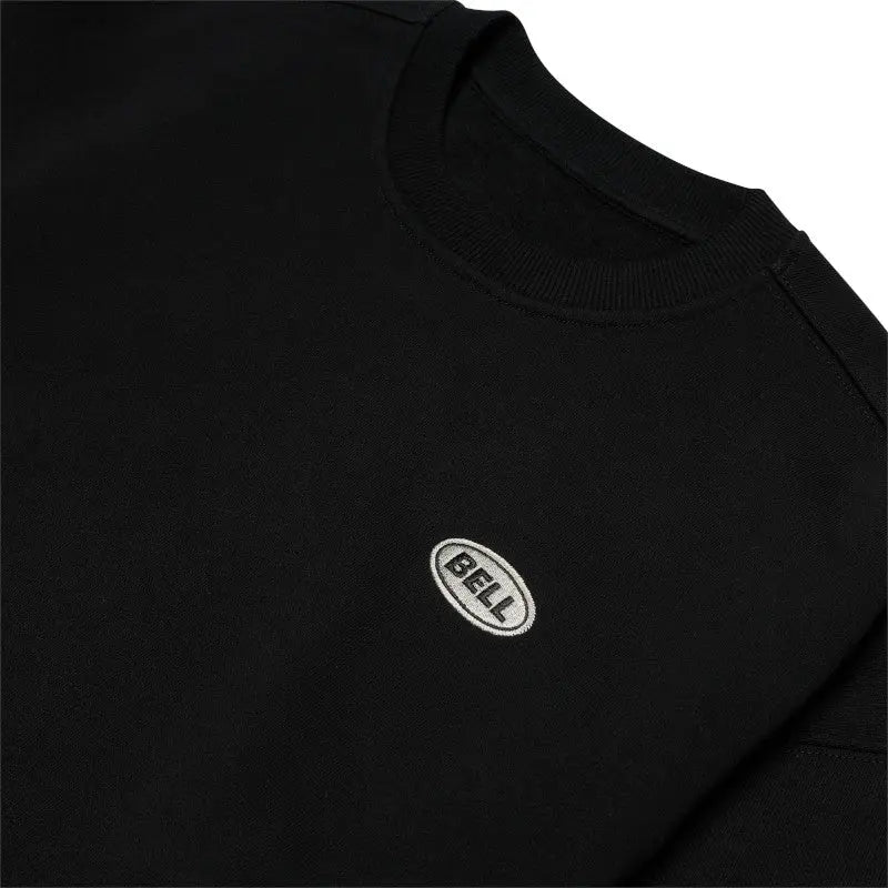 Bell Gage Crew Fleece Pullover Black FREE UK Delivery, FREE 365 Day Returns | Moto Central