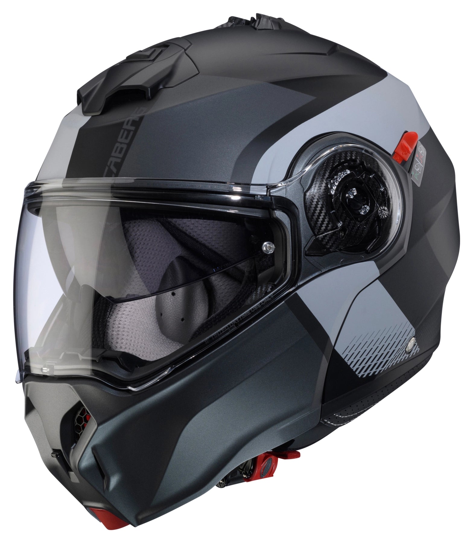 Caberg Duke Evo Indy Matt Black / Gun Metal / Grey
