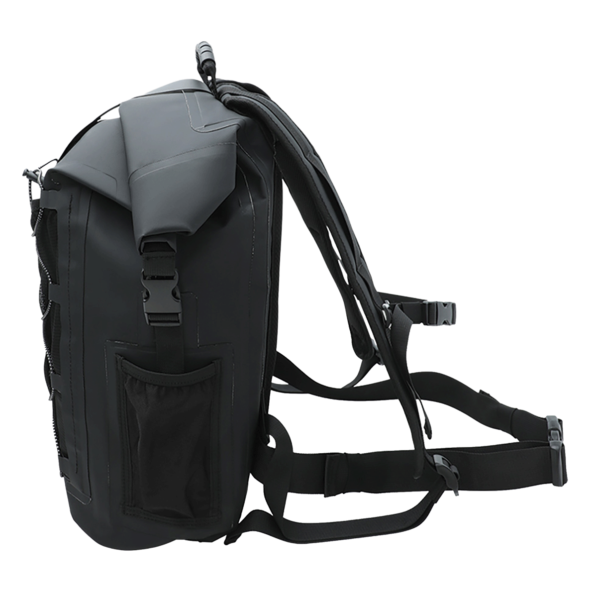 Rokker Waterproof Backpack Black FREE UK Delivery, FREE 365 Day Returns | Moto Central