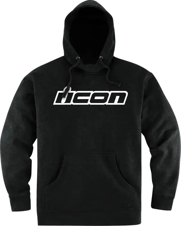 Icon Clasicon Hoodie Black - FREE UK Shipping, FREE 365 Day Returns | Moto Central