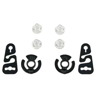 Arai TX Helmet Base Plate Screws Clear - FREE UK Shipping, FREE 365 Day Returns | Moto Central