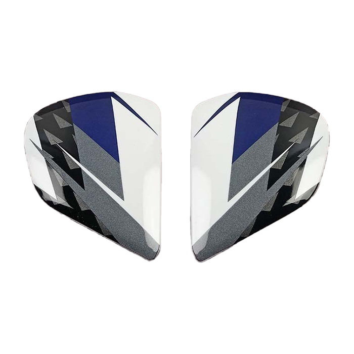 Arai RX-7V VAS-V Graphic Holder Set Rush Blue - FREE UK Shipping, FREE 365 Day Returns | Moto Central
