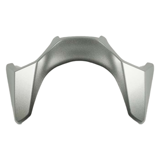 Arai QV Pro QVR Rear Duct Set Aluminium Silver - FREE UK Shipping, FREE 365 Day Returns | Moto Central