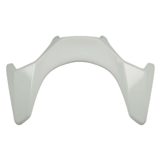 Arai QV Pro QVR Rear Duct Set Metallic White - FREE UK Shipping, FREE 365 Day Returns | Moto Central