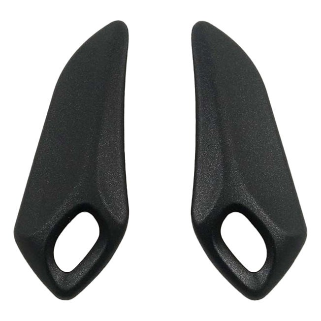 Arai QV Pro Side Cowl Vent 6 Metallic Frost Black Triple - FREE UK Shipping, FREE 365 Day Returns | Moto Central