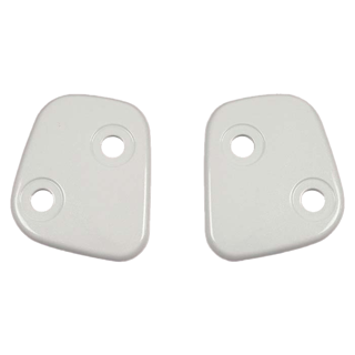 Arai TX3 / TX4 Helmet TX Peak Plate African White - FREE UK Shipping, FREE 365 Day Returns | Moto Central