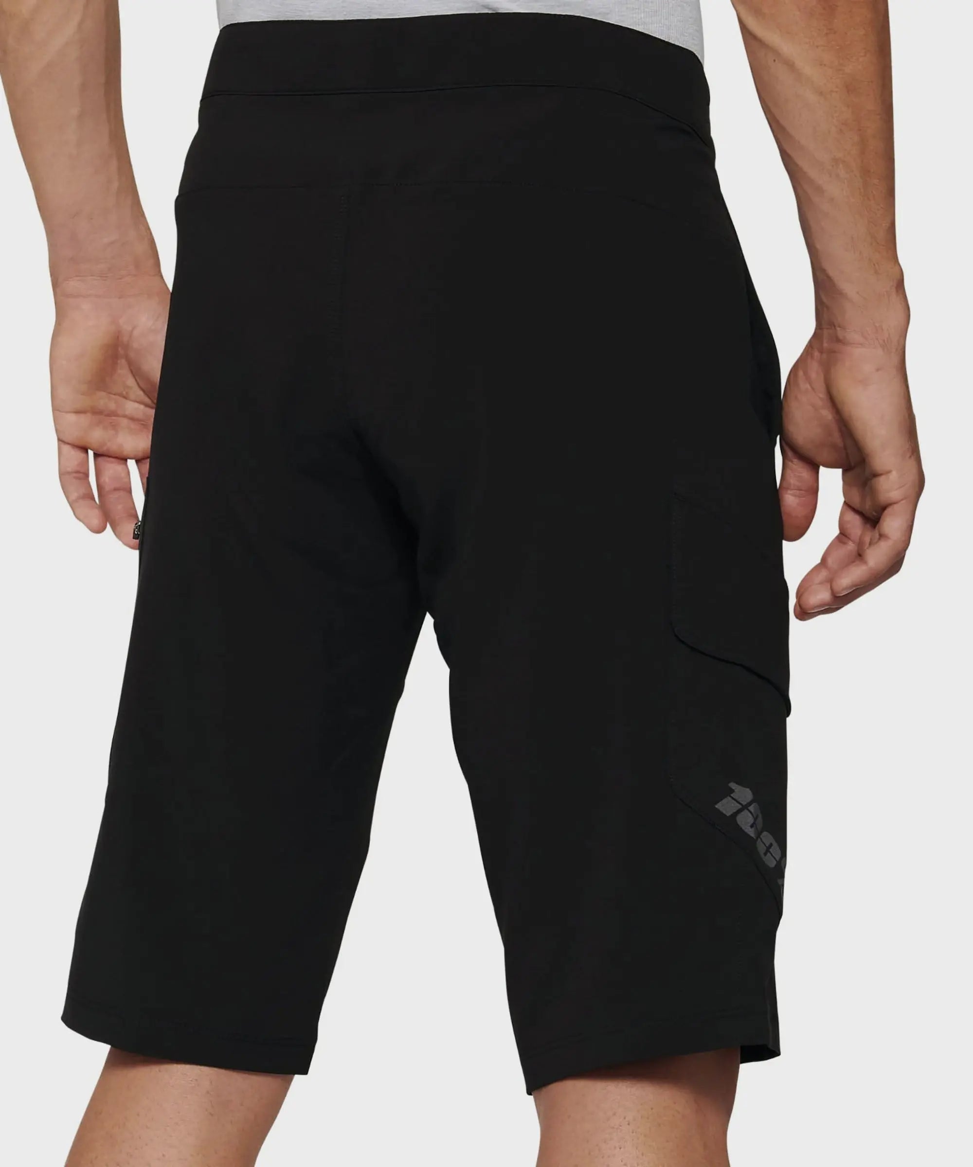 100% Ridecamp Youth Shorts With Liner Black - FREE UK Shipping, FREE 365 Day Returns | Moto Central