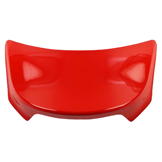 Arai Quantic XGR Rear Spoiler Space Red - FREE UK Shipping, FREE 365 Day Returns | Moto Central