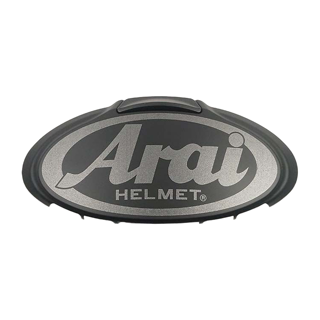 Arai 3D Logo Duct Black / Grey Metal - FREE UK Shipping, FREE 365 Day Returns | Moto Central