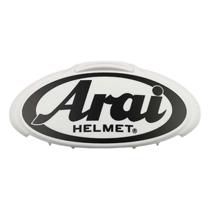 Arai 3D Logo Duct White / Black - FREE UK Shipping, FREE 365 Day Returns | Moto Central