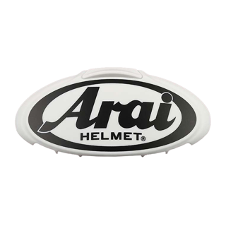 Arai 3D Logo Duct White / Black - FREE UK Shipping, FREE 365 Day Returns | Moto Central
