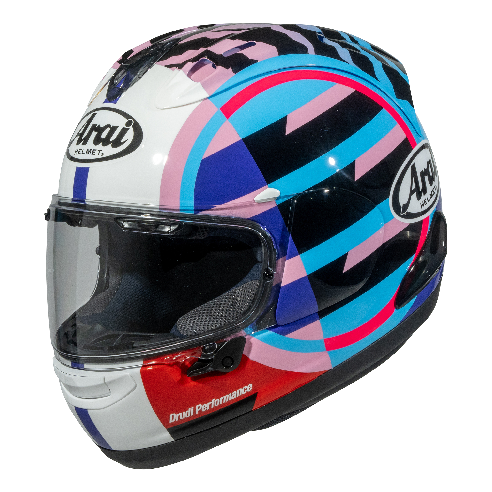 Arai RX-7V Evo Spectre Cyan - FREE UK Shipping, FREE 365 Day Returns | Moto Central