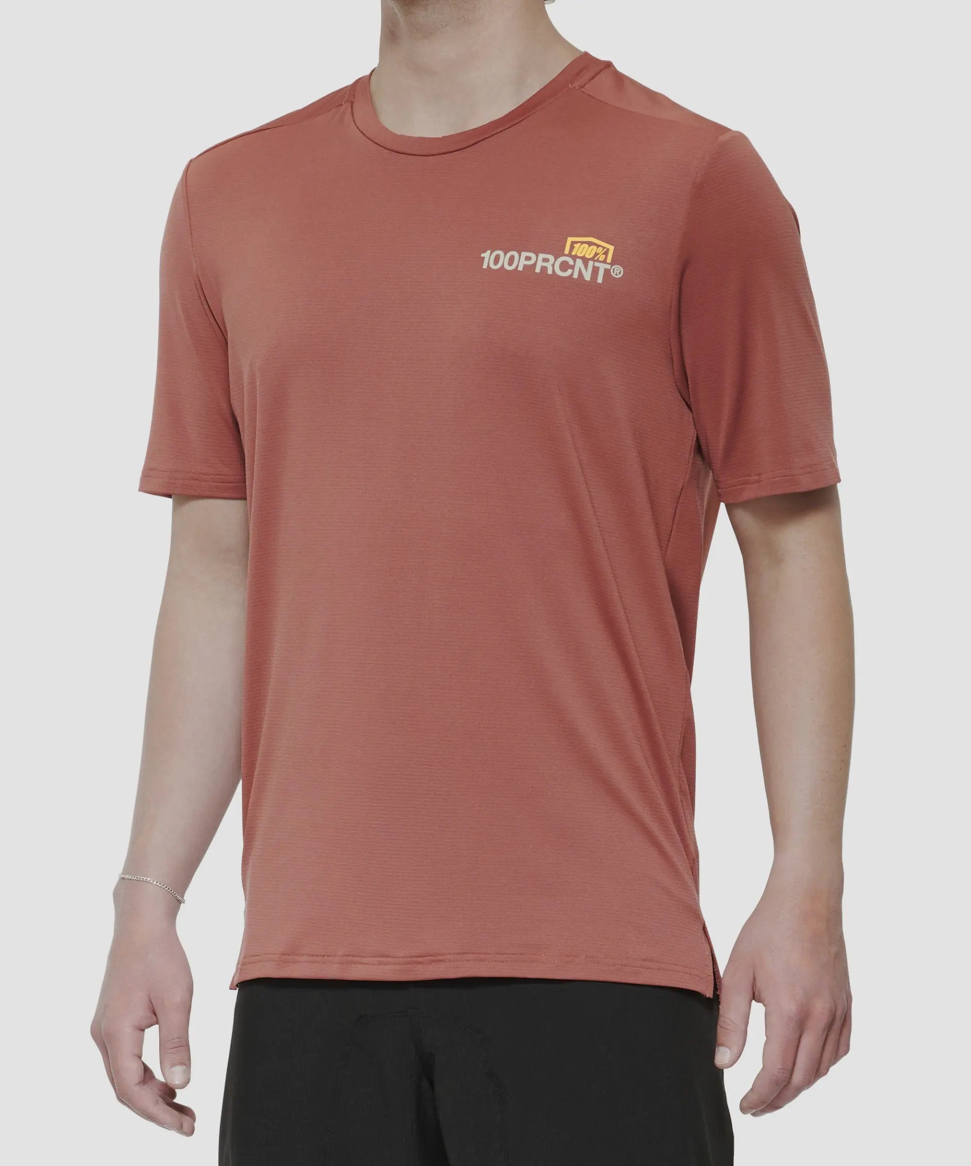 100% Airmatic Short Sleeves Jersey Cardinal - FREE UK Shipping, FREE 365 Day Returns | Moto Central