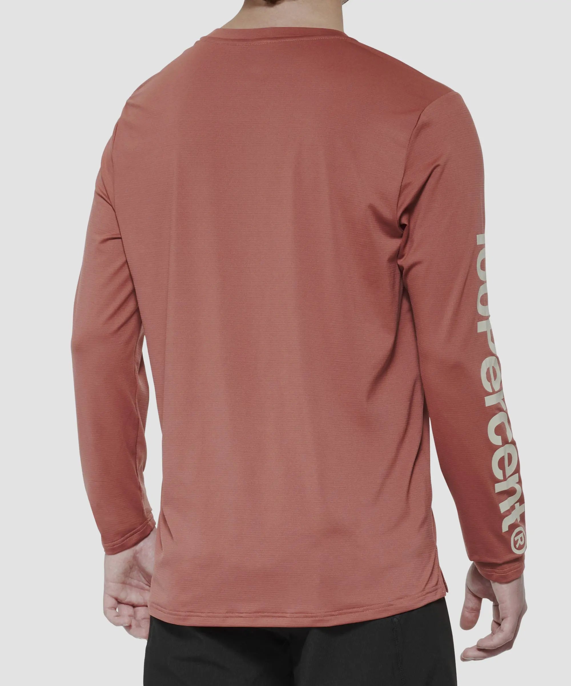 100% Airmatic Long Sleeves Jersey Cardinal - FREE UK Shipping, FREE 365 Day Returns | Moto Central