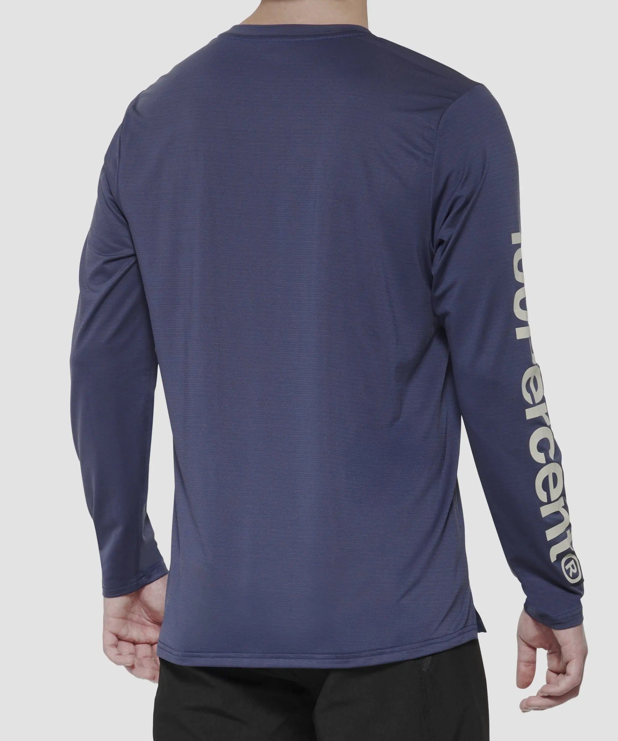 100% Airmatic Long Sleeves Jersey Indigo - FREE UK Shipping, FREE 365 Day Returns | Moto Central