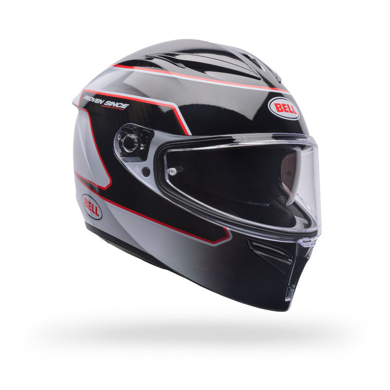 Bell Lithium MIPS Flux DOT / ECE White / Black / Red image 2