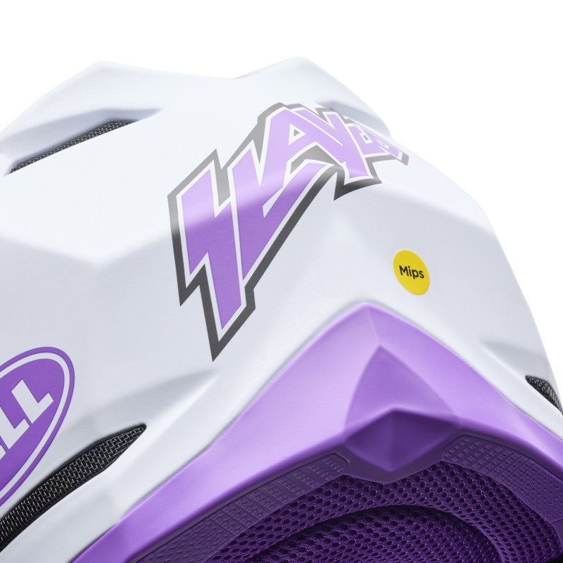 Bell Moto-10 MIPS Pur Da SE DOT / ECE Purple / White image 8