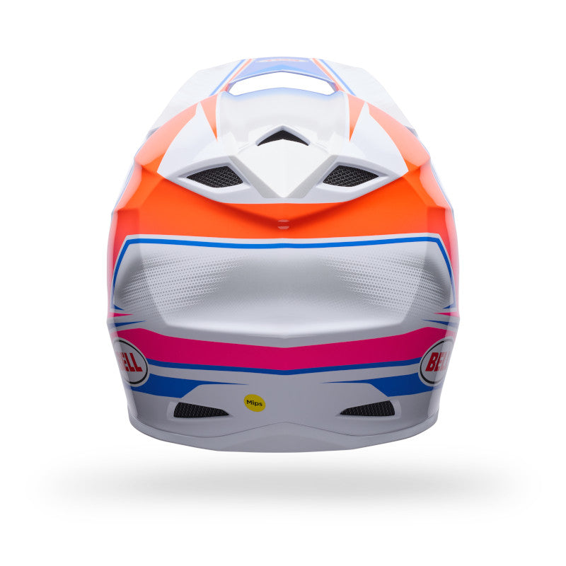 Bell MX-10 MIPS Speedway DOT / ECE White / Blue image 4