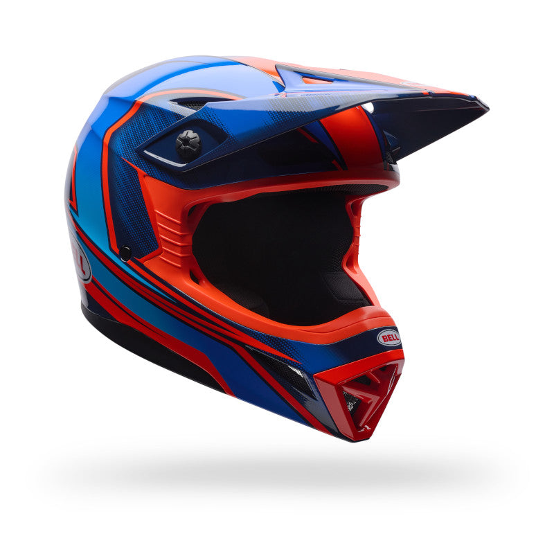 Bell MX-10 MIPS Youth Speedwy DOT / ECE Frequency Blue image 2