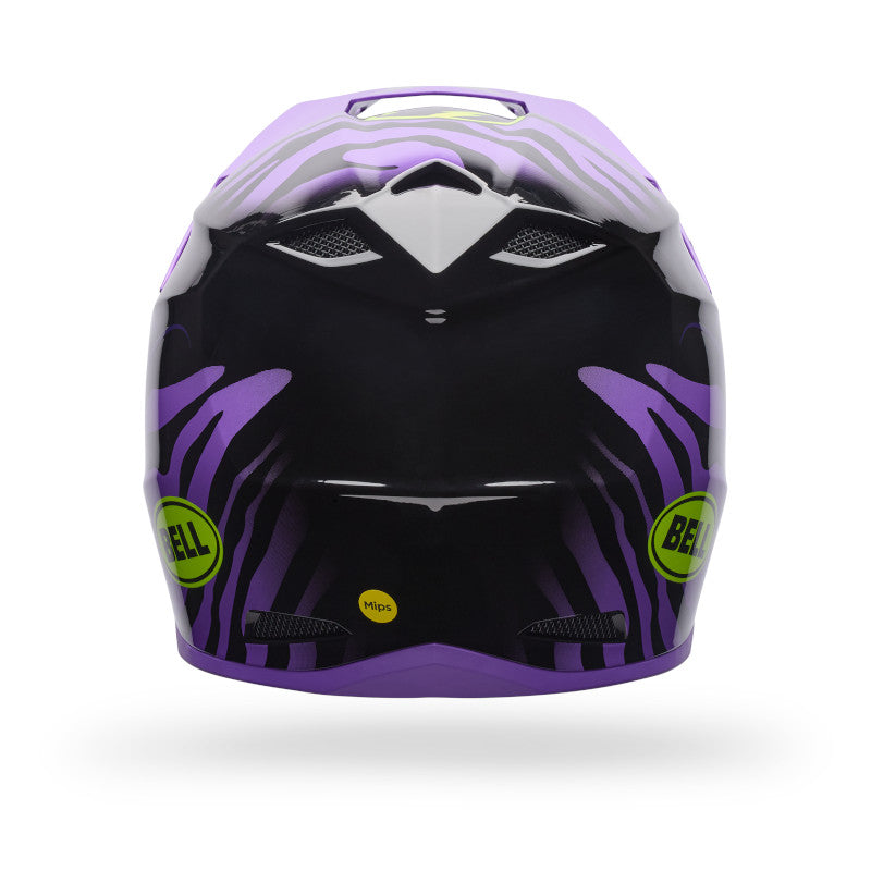 Bell MX-10 MIPS Youth Amber DOT / ECE Black / Purple image 4