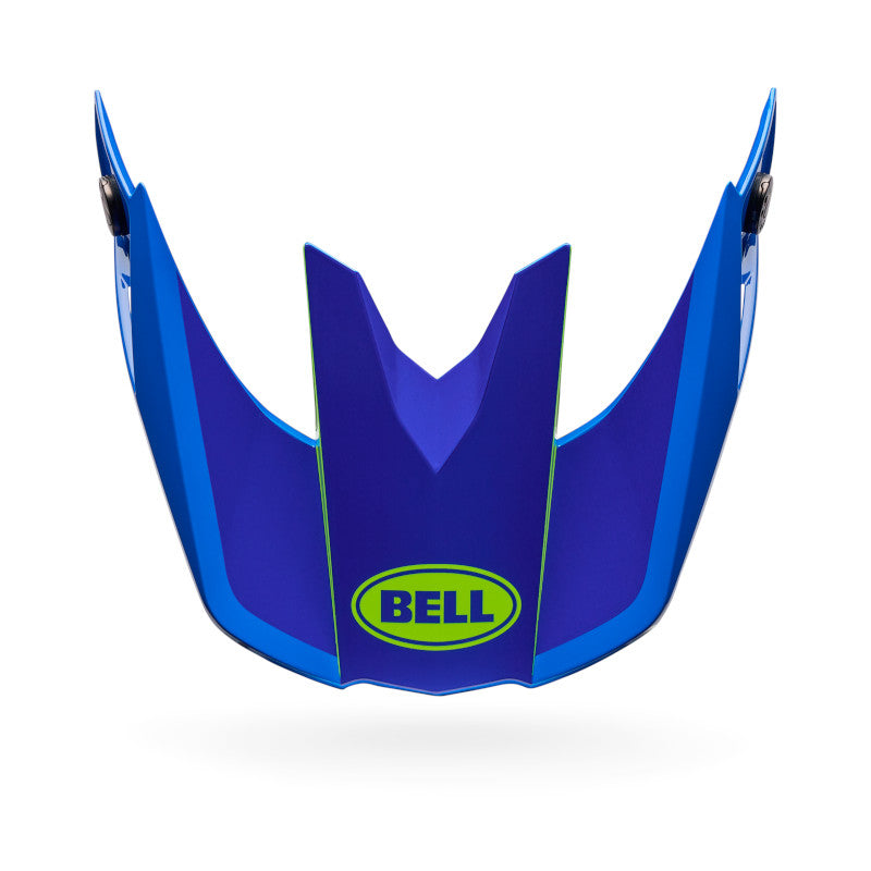 Bell Moto-10 GP Visor Vector Frequency Blue image 1