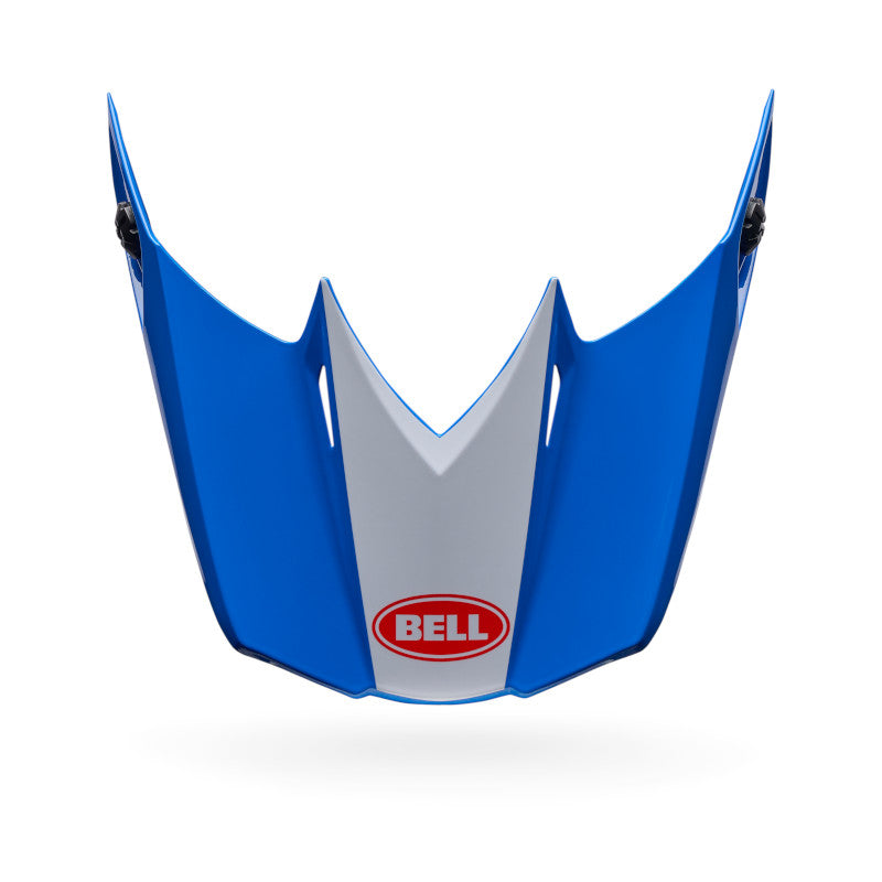 Bell MX-10 MIPS Youth Visor Spir White / Red / Blue image 1