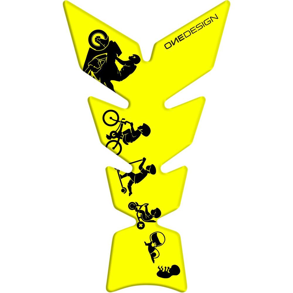 One Design Tank Pad Matt Fluo Yellow