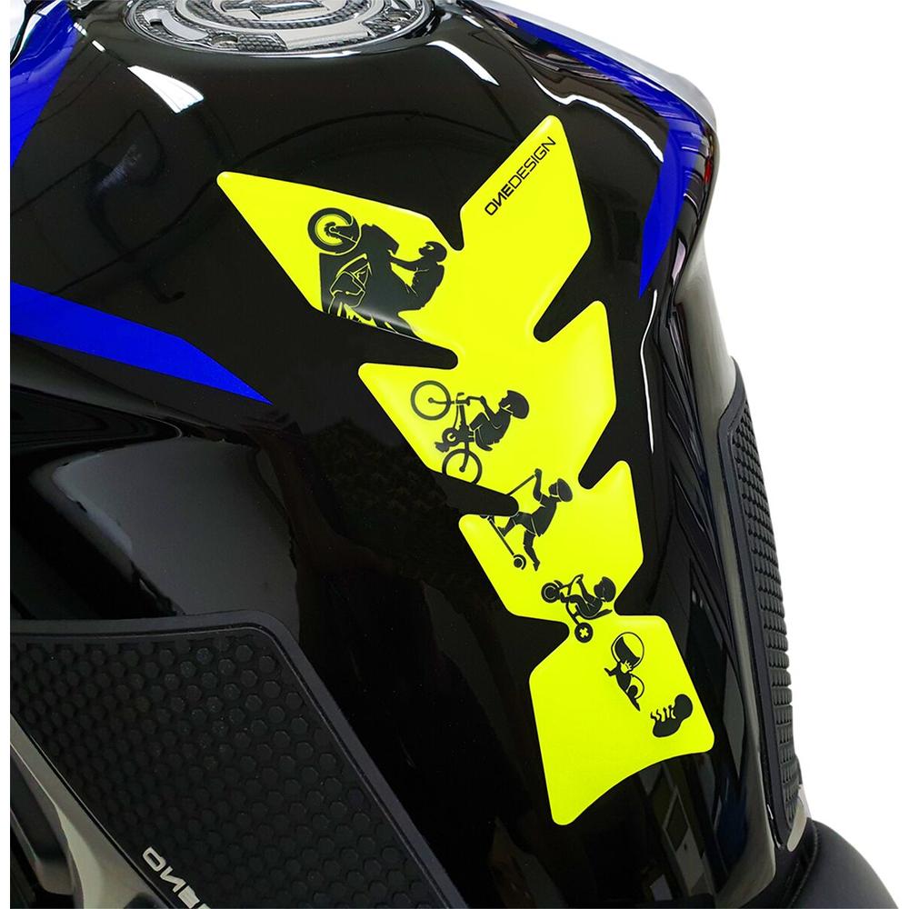 One Design Tank Pad Matt Fluo Yellow