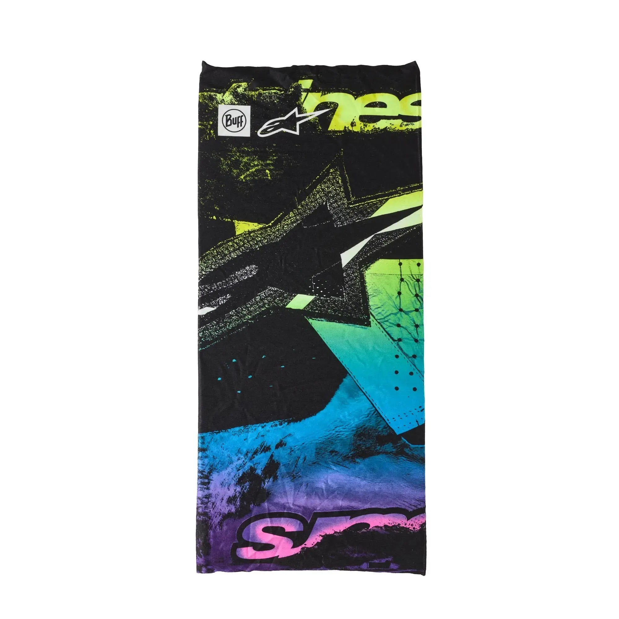 Alpinestars Buff Ignite Neck Tube Black / Pink / Fluo Yellow FREE UK Delivery, FREE 365 Day Returns | Moto Central