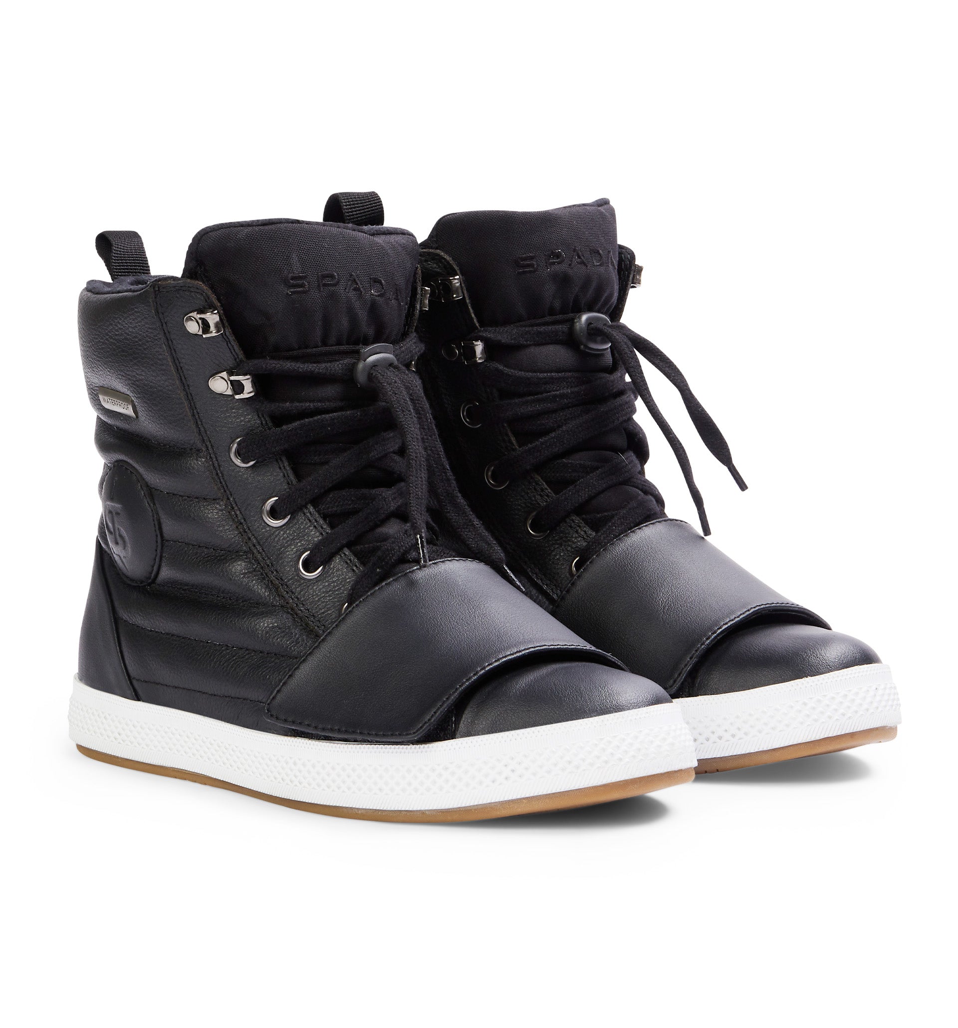 Spada Heat CE High Top Trainer Boots Black FREE UK Delivery, FREE 365 Day Returns | Moto Central