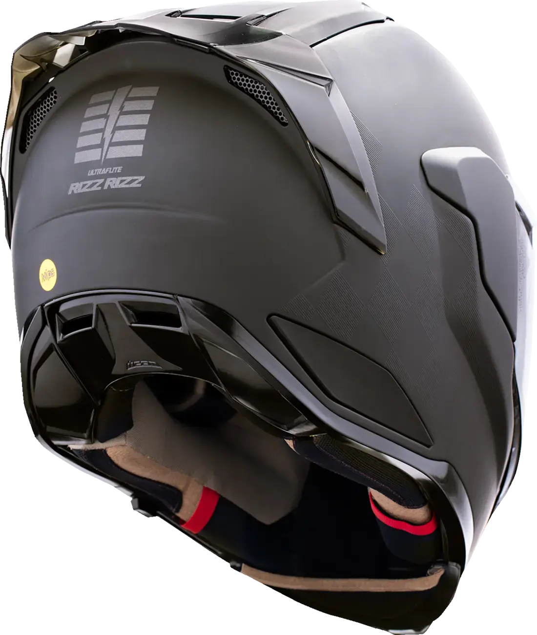 Icon Ultraflite Rizz Rizz MIPS Black - FREE UK Shipping, FREE 365 Day Returns | Moto Central