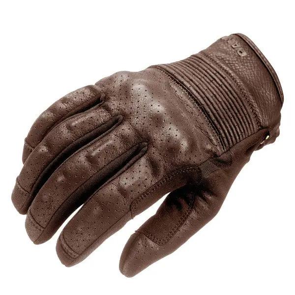 Pando Moto Onyx Summer Leather Gloves Brown 02 FREE UK Delivery, FREE 365 Day Returns | Moto Central