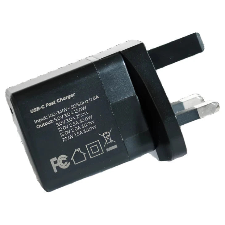 Keis 30W Multinational Fast Charger (UK, EU, US) For 5000Mah Battery - alternate product view