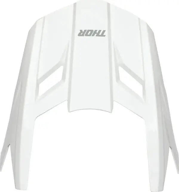 Thor Fleet Whiteout Youth Helmet Peak Kit Matt White - FREE UK Shipping, FREE 365 Day Returns | Moto Central